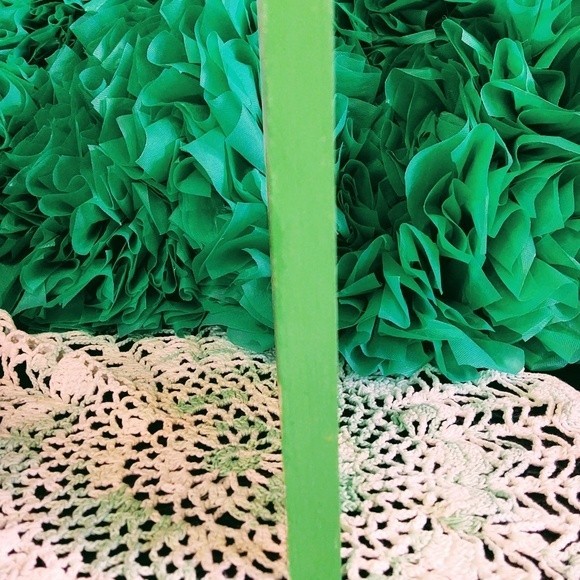 HAND CRAFTED EASTER Mini Wood Sign/Tiered Tray Decor/Bunny Rabbit Home Decor - Picture 3 of 4